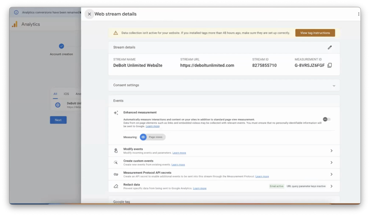 How to Add a Second Website to Your Google Analytics Property: A Step ...