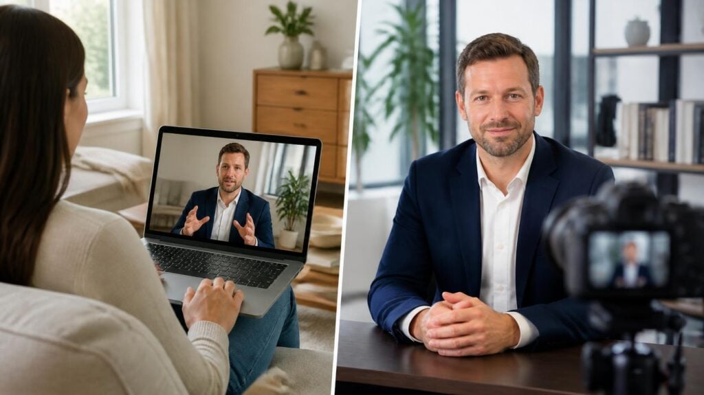 lawyer answering a question a client asked